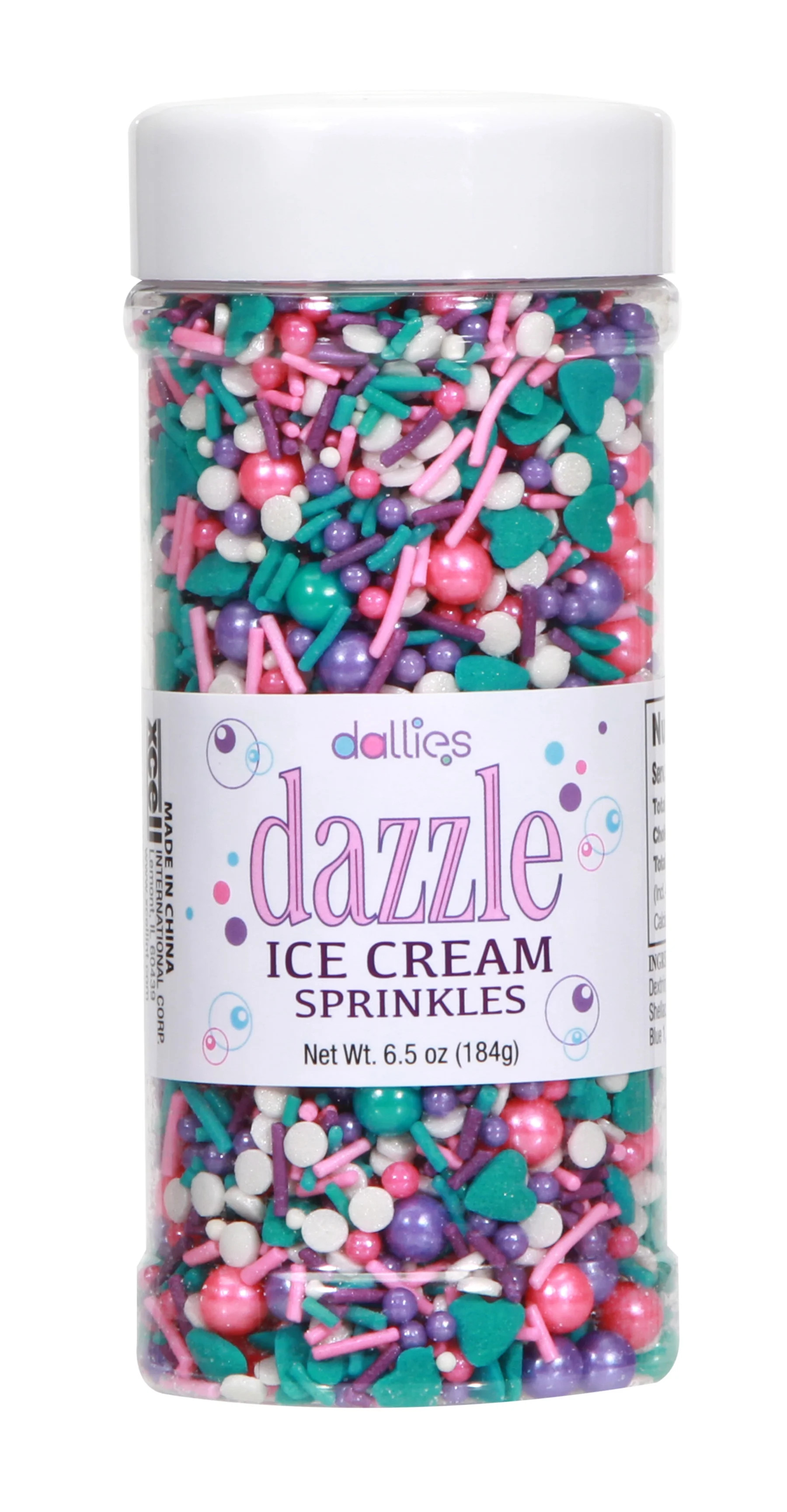 Dazzle Ice Cream Sprinkles 6.5oz | Walmart (US)