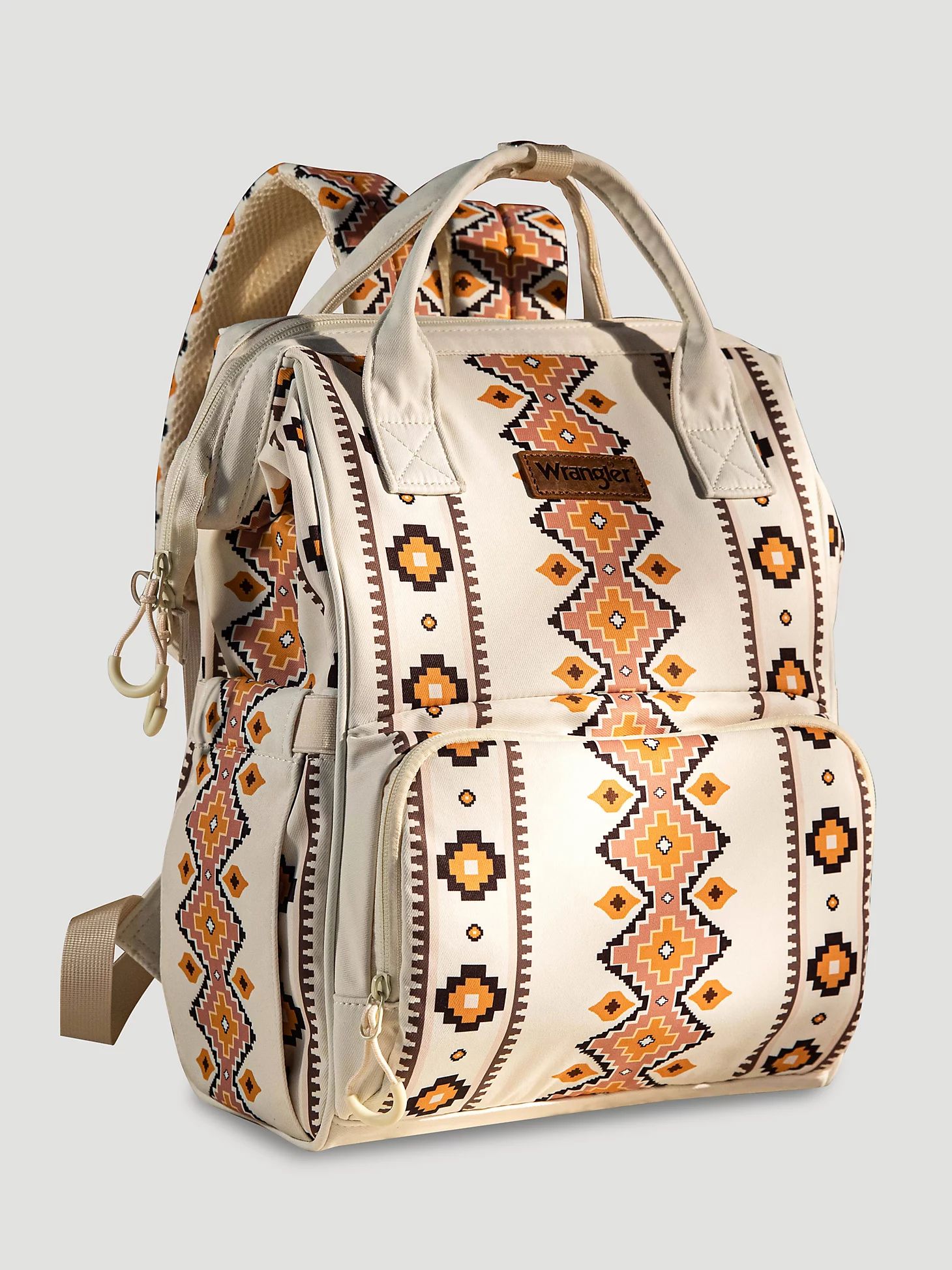 Southwestern Print Backpack in Tan | Wrangler