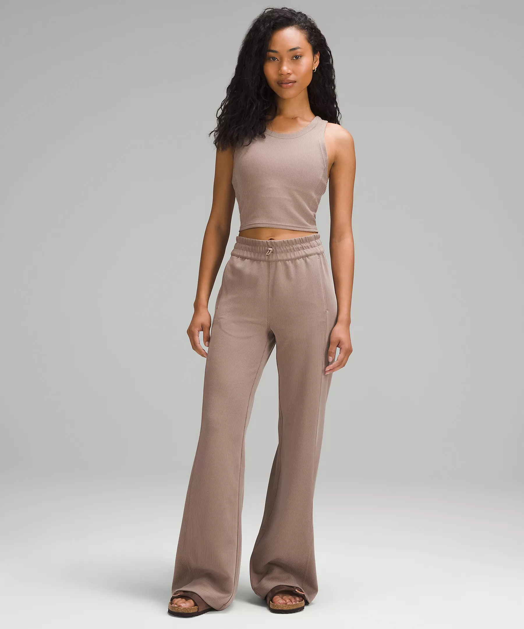 Ribbed Softstreme Cropped Tank Top | Women's Sleeveless & Tank Tops | lululemon | Lululemon (US)