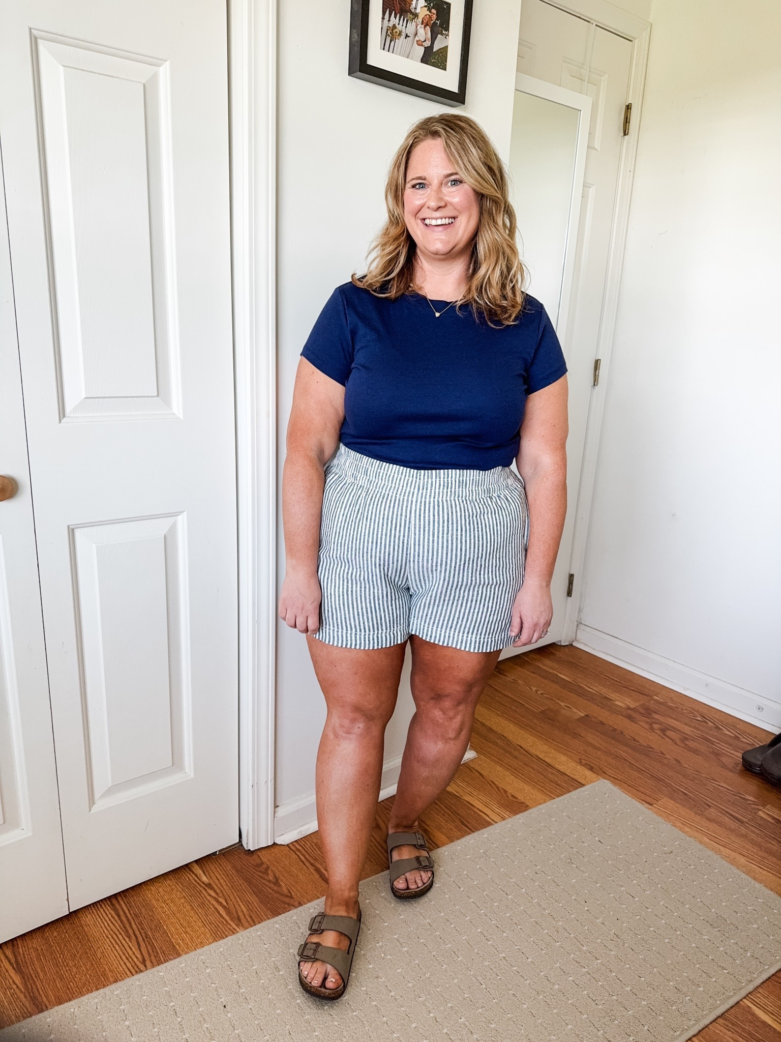 These linen shorts are so comfy - perfect mom outfit! I’m wearing a large (they run a little big) 

#LTKFindsUnder50 #LTKMidsize #LTKSeasonal