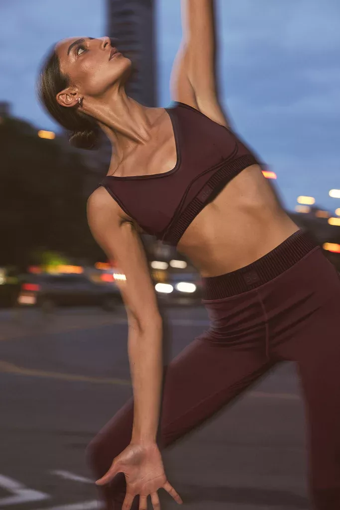 Elevate Your Workout with the Alo Yoga Airlift Line Up Bra
