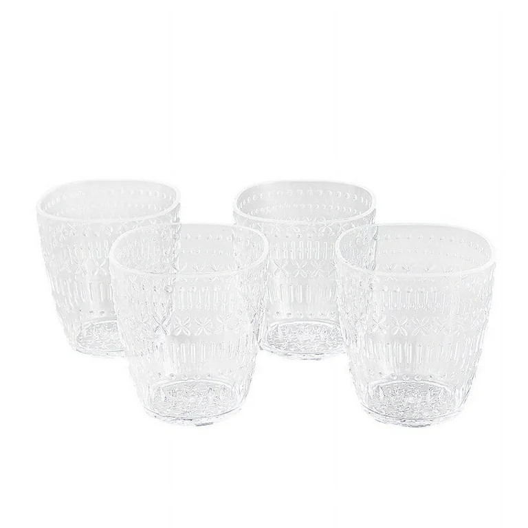 Seaside Tabletop Collections - Clear Double Old Fashioned Cups - Walmart.com | Walmart (US)