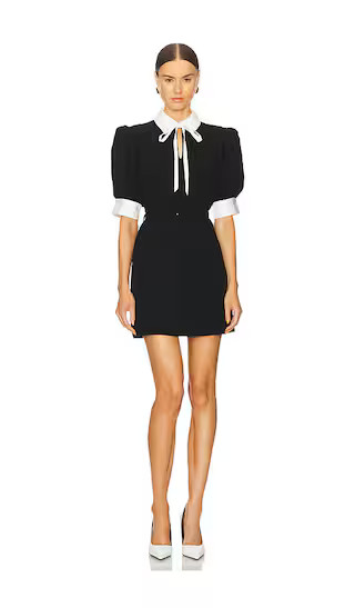 Sabelle Dress in Black & Ivory | Revolve Clothing (Global)