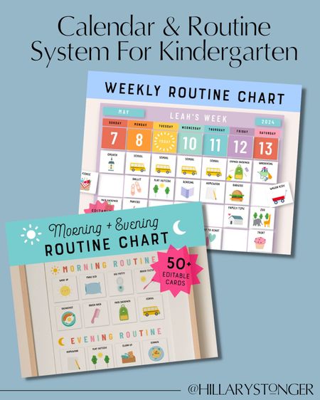 We use both of these with Selby! The visual calendar style is so helpful and she loves helping create her weekly schedule each Sunday  

#LTKfamily #LTKkids #LTKunder50