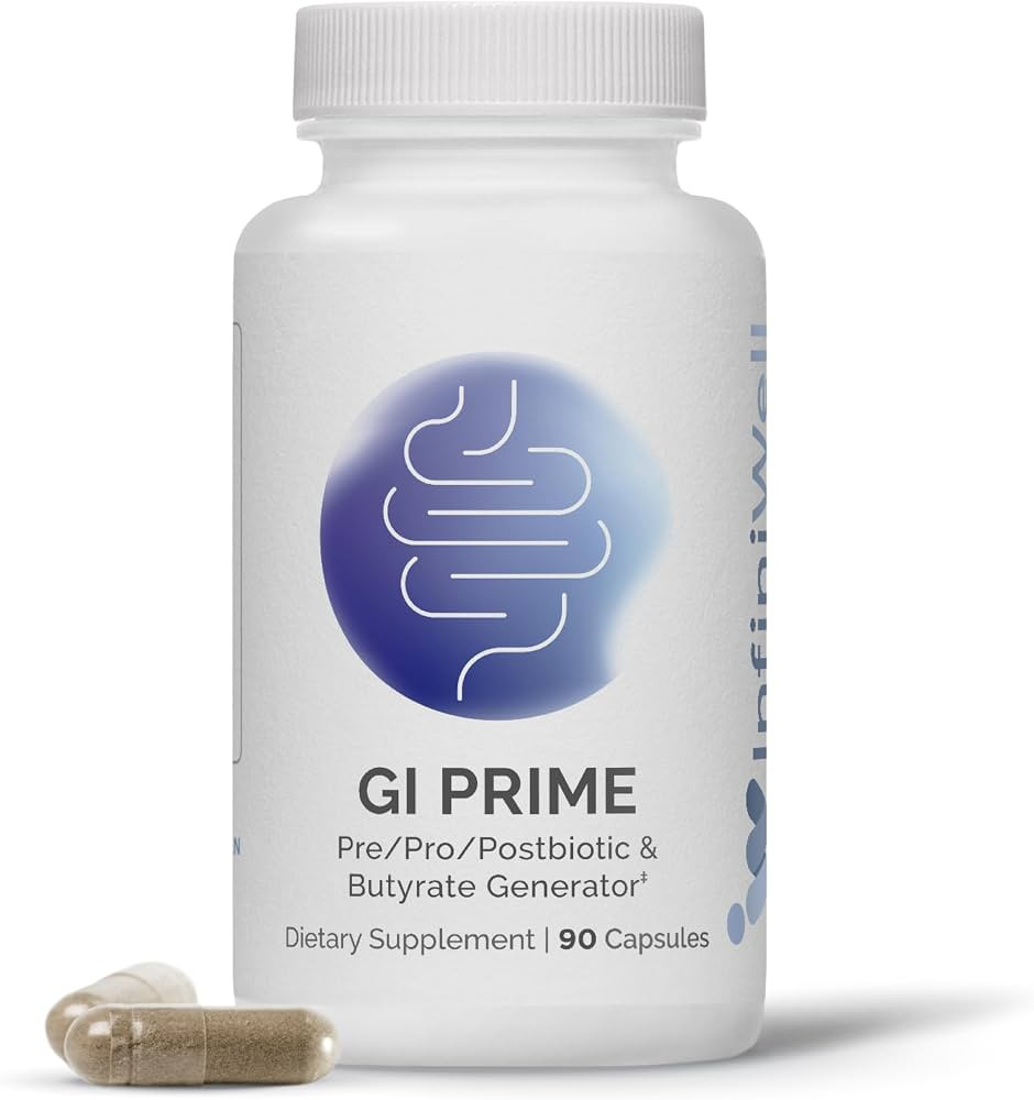 InfiniWell GI Prime - Pre, Post & Probiotics for Digestive Health - Aid Immune Function & Support... | Amazon (US)