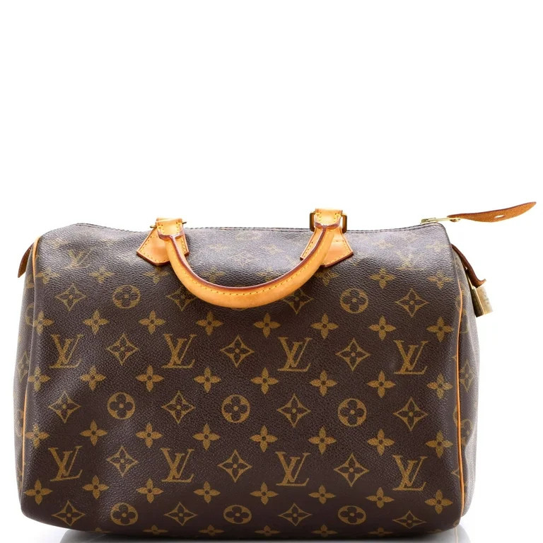 Pre-Owned Speedy Handbag Monogram Canvas 30 By Rebag | Walmart (US)