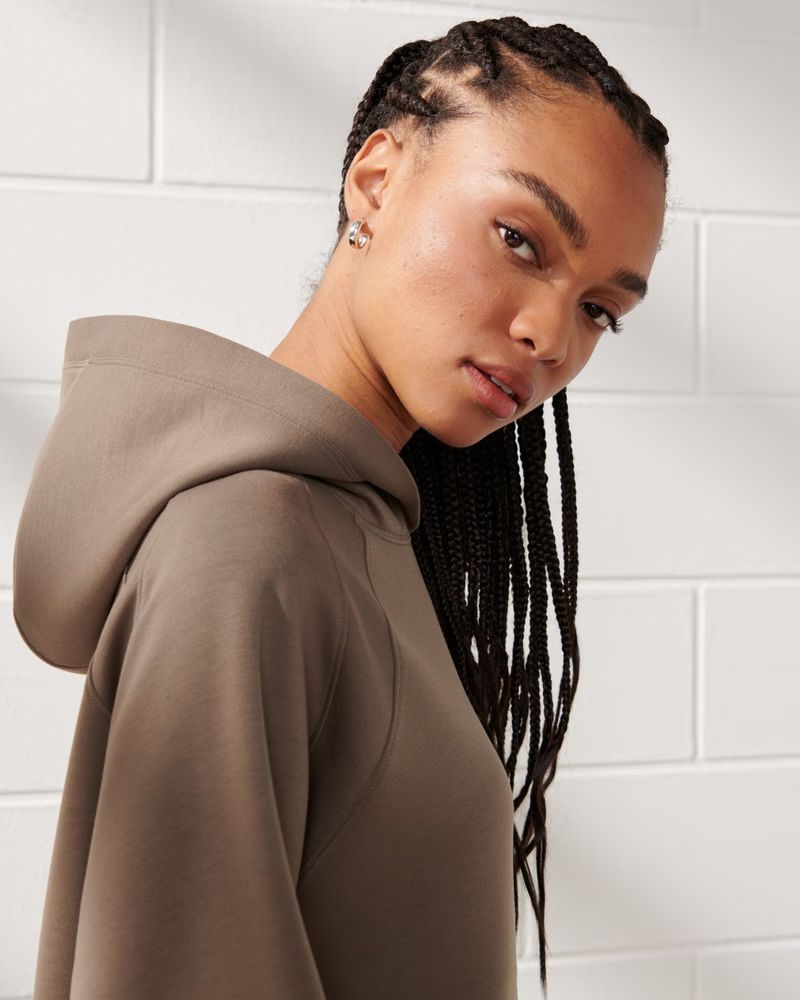 Women's YPB neoKNIT Legging-Friendly Popover Hoodie | Women's Active | Abercrombie.com | Abercrombie & Fitch (US)