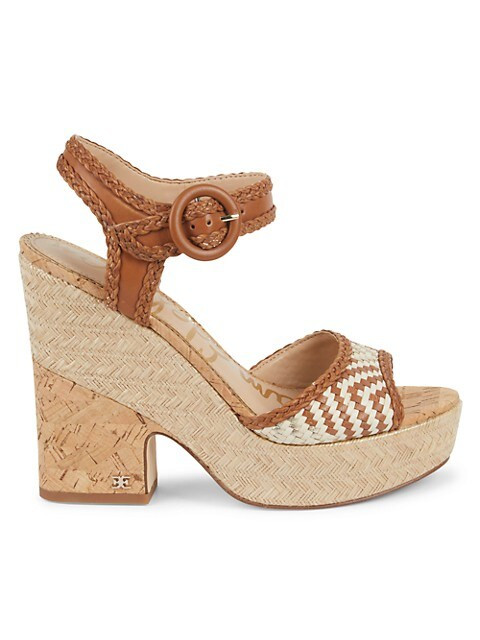 Lillie Woven Cork Platform Sandals | Saks Fifth Avenue OFF 5TH