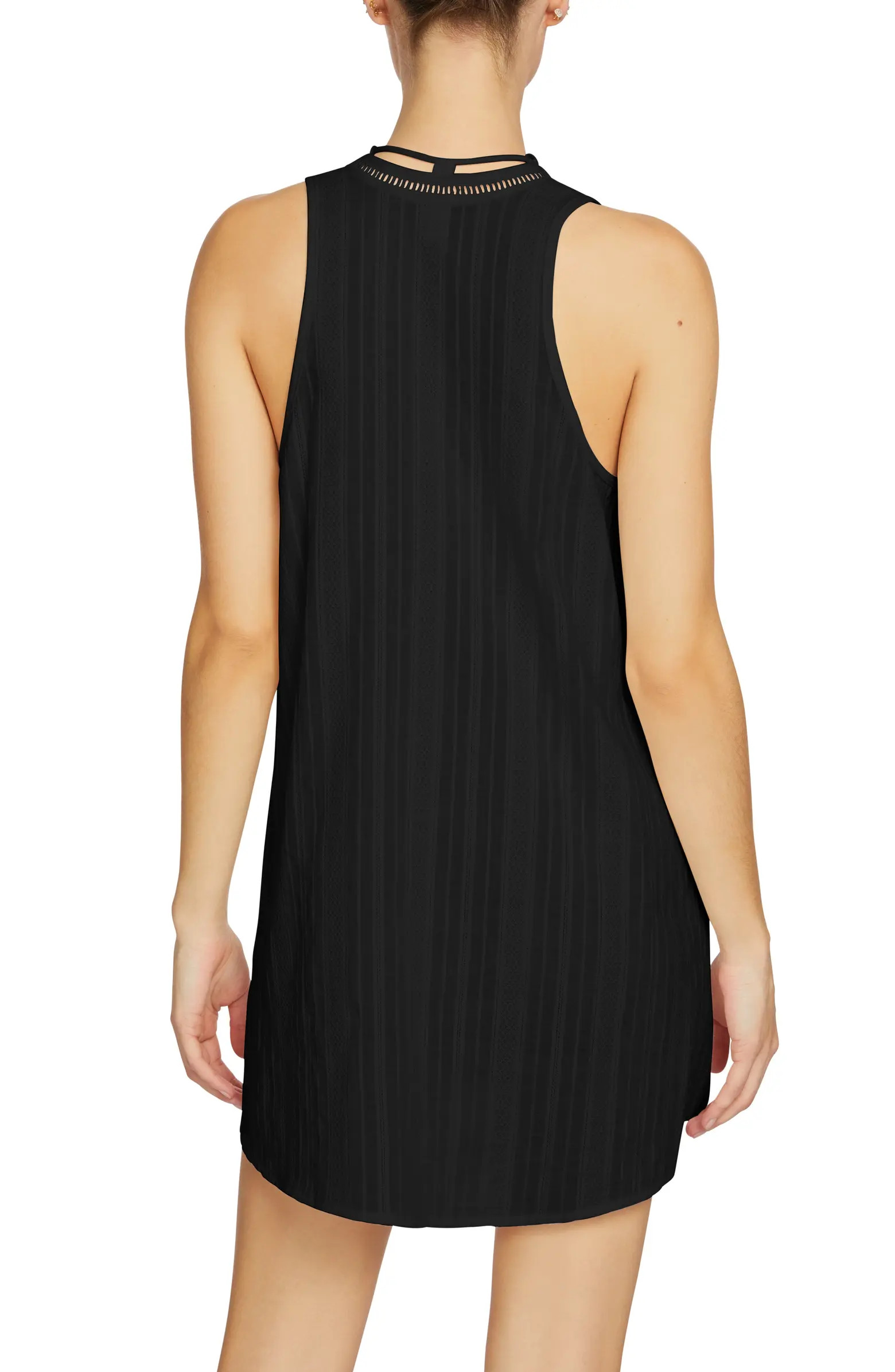 Michel Lace-Up Cover-Up Tunic | Nordstrom