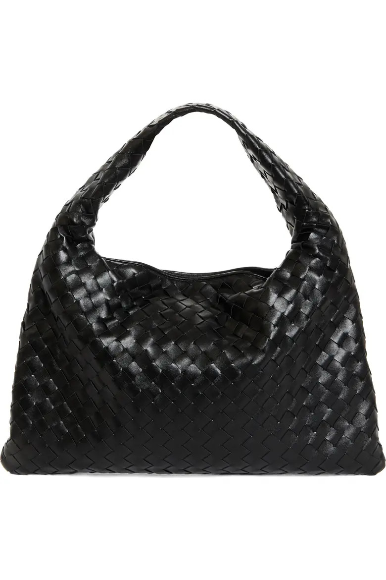 Small Hop Intrecciato Leather Hobo Bag (Women) | Nordstrom | Nordstrom