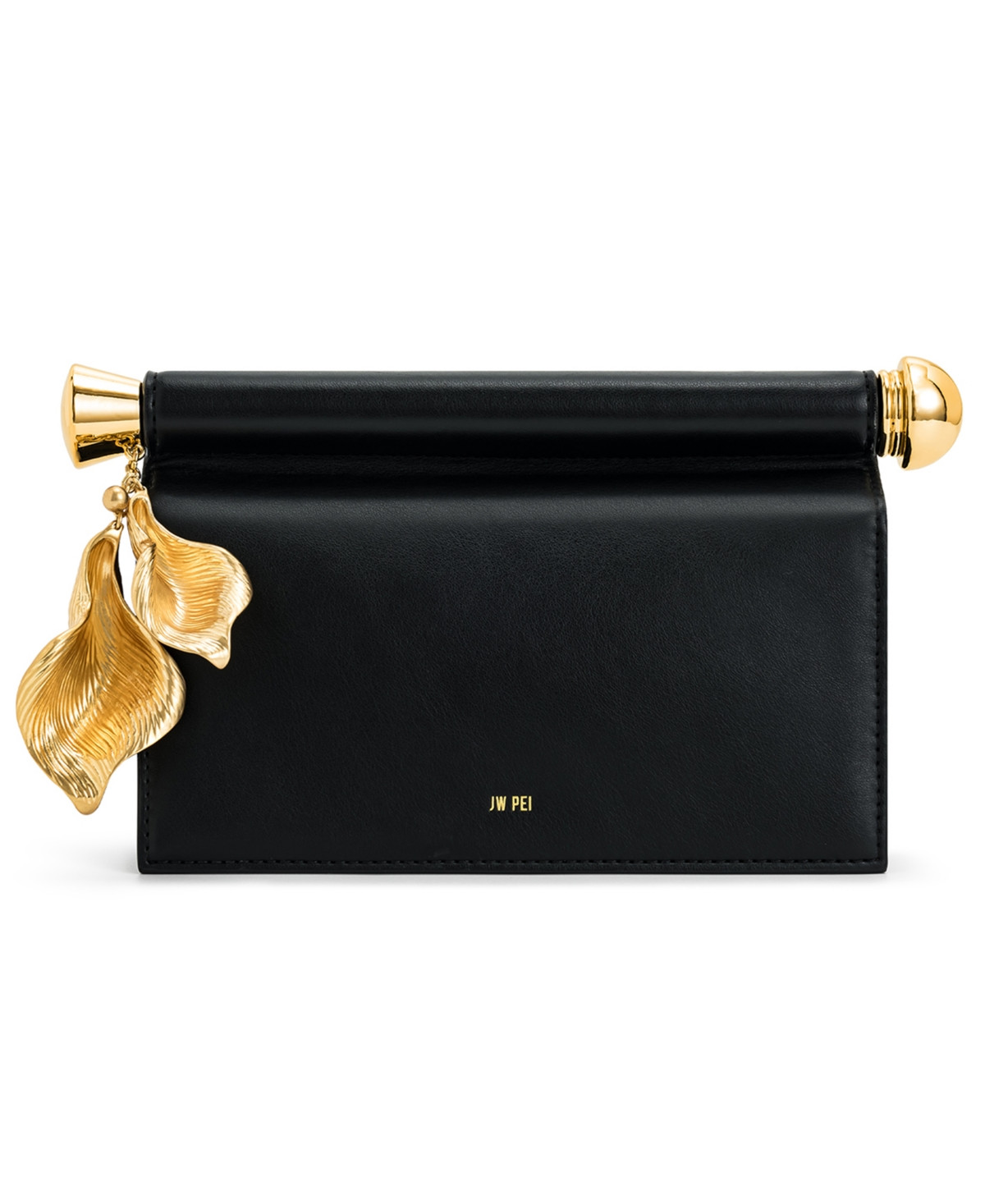 Jw Pei Holly Metal Clutch - Black | Macy's