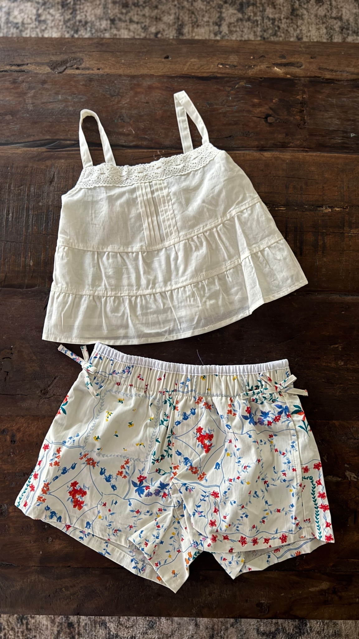 Cotton top and printed shorts

#LTKKids