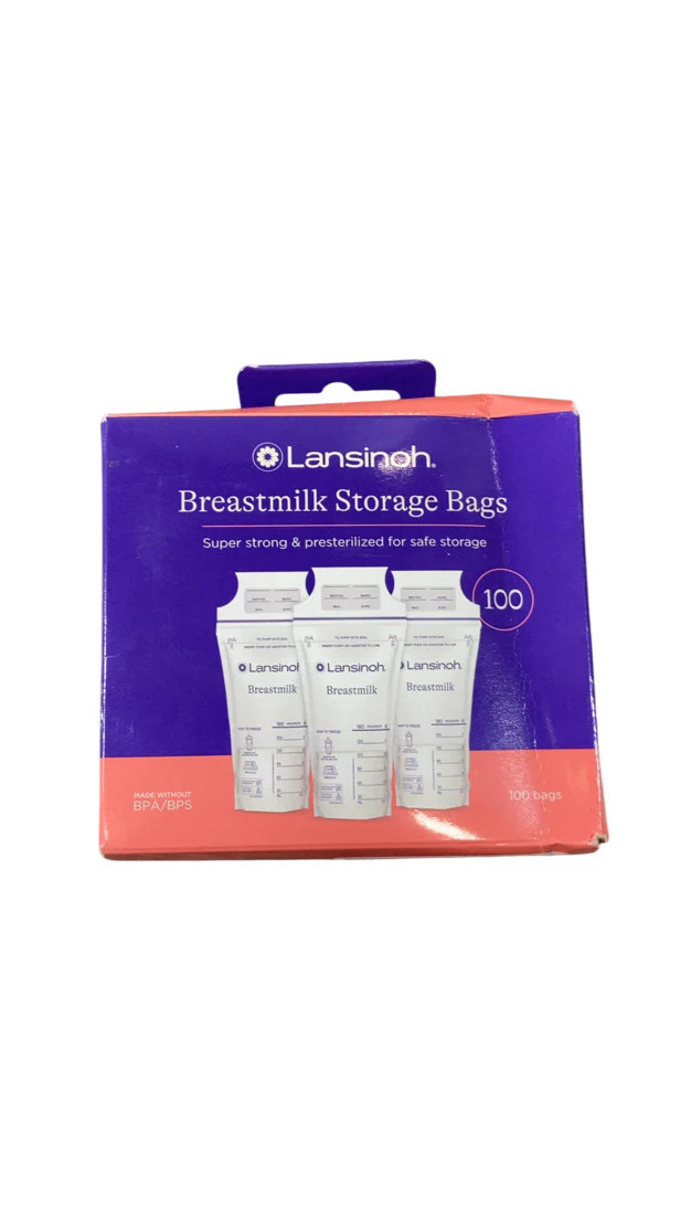 Lansinoh Breast Milk Storage Bags, 100ct | GoodBuy Gear