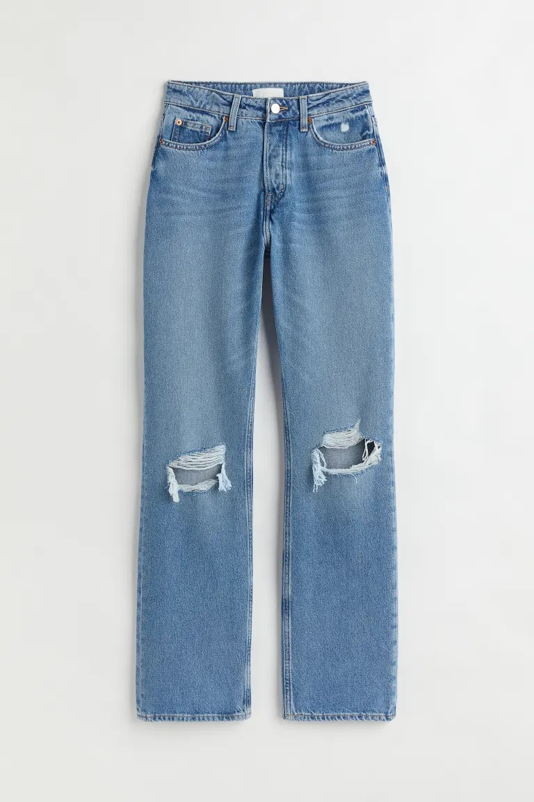 Straight High Jeans | H&M (US + CA)