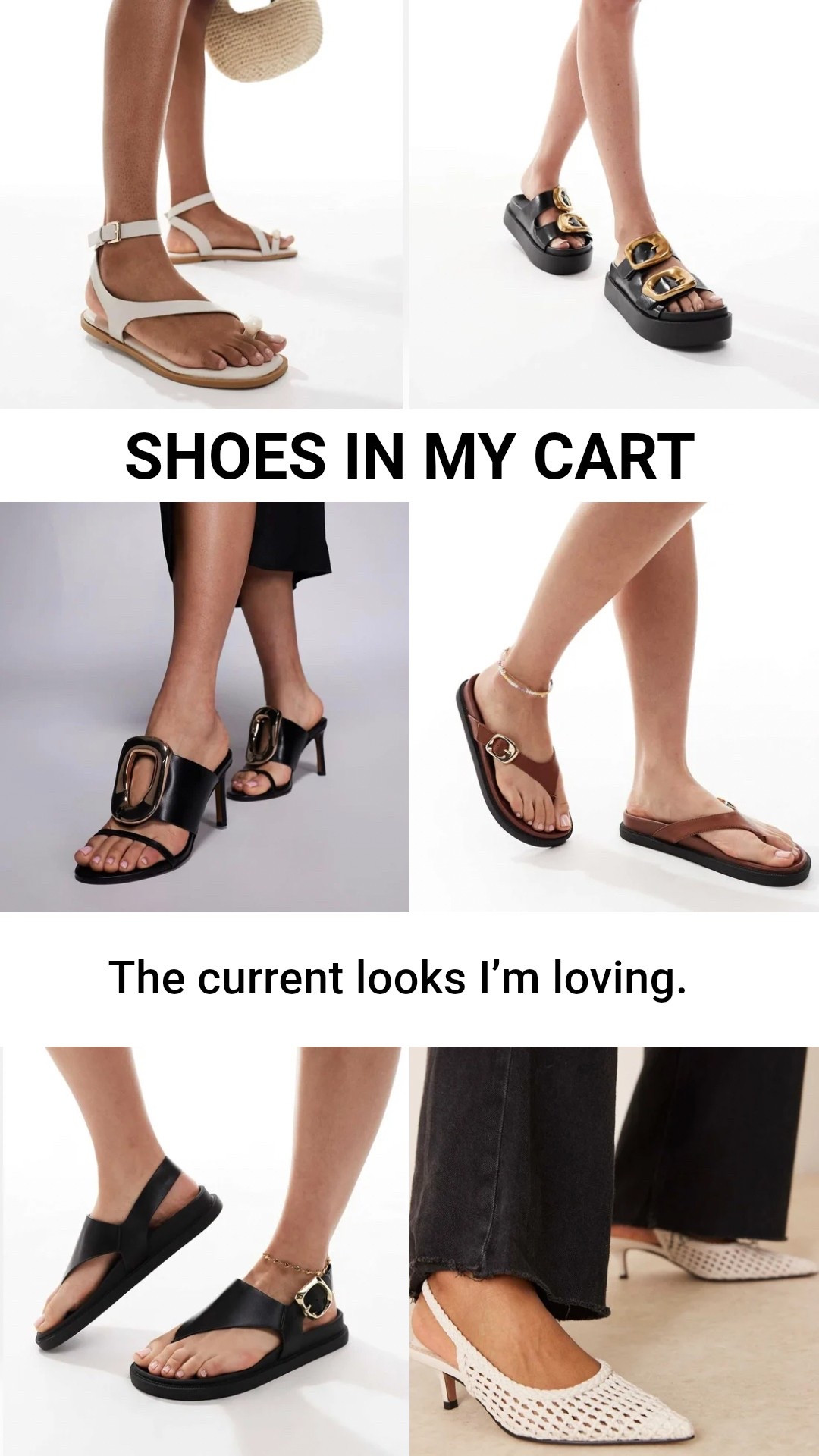 20% Off with code: SUNNY 
SPRING SHOES ALL UNDER $50 

Shoes I am LOVING from ASOS!! These are the sandals in my bag right now!! Looking ahead of travel plans for April, I think these are the perfect additions for any getaway. I’m so excited about all the metal details in these options! I also love a mesh shoe so I also included these white ones to perk up your look for warm weather occasions 🤍 



#LTKFindsUnder50 #LTKStyleTip #LTKSaleAlert