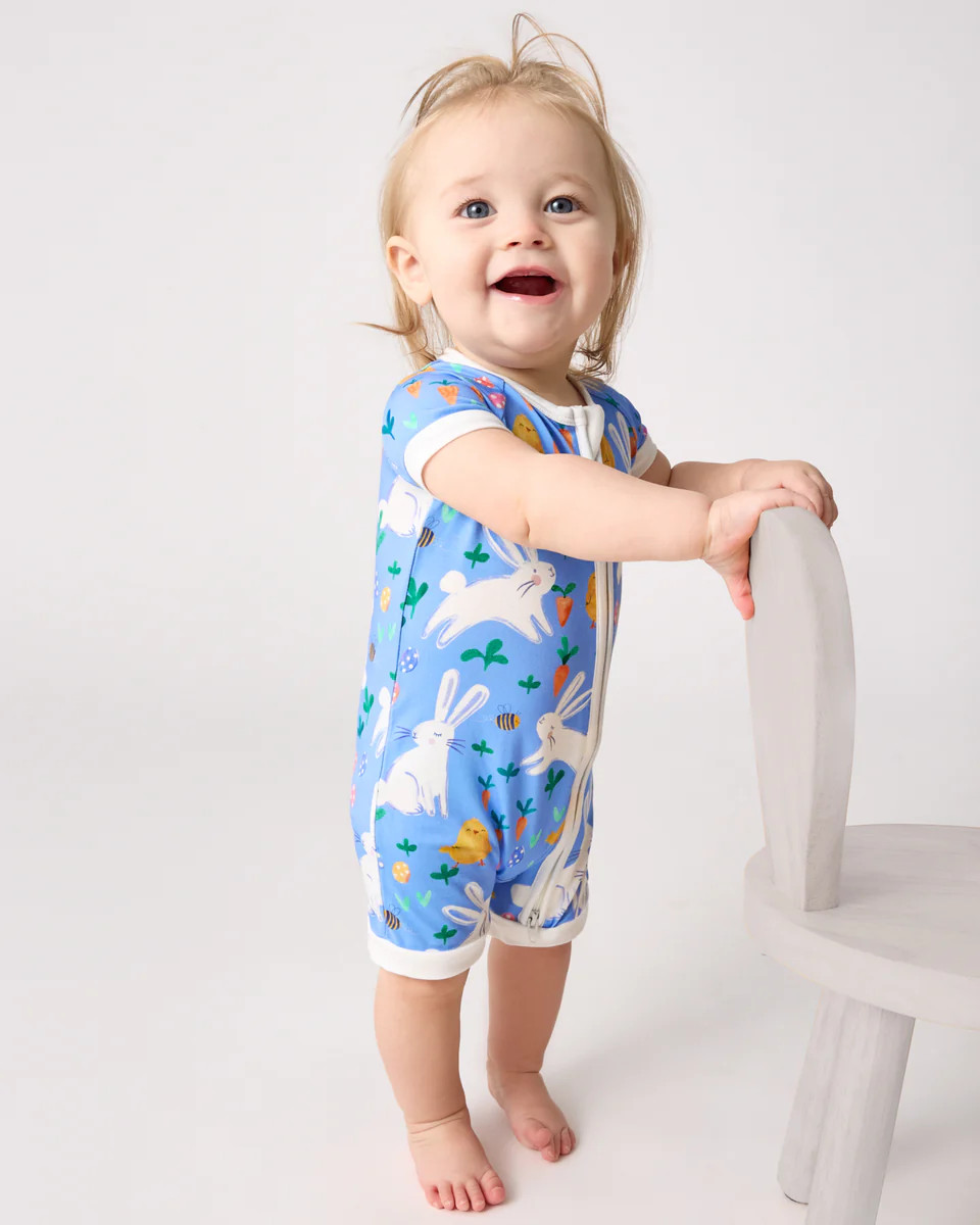 Bunny Patch Shorty Zippy | Little Sleepies