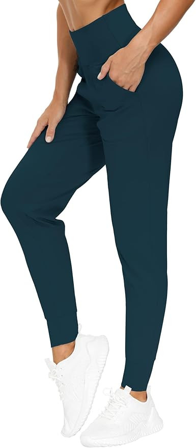 THE GYM PEOPLE Women's Joggers Pants Lightweight Athletic Leggings Tapered Lounge Pants for Worko... | Amazon (US)