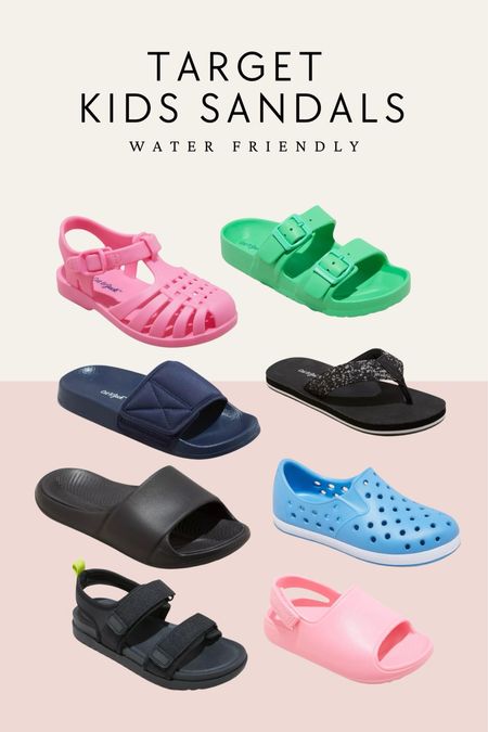 Kids sandals for spring/summer that are water friendly! All from Target.

#LTKkids #LTKfindsunder50 #LTKfamily