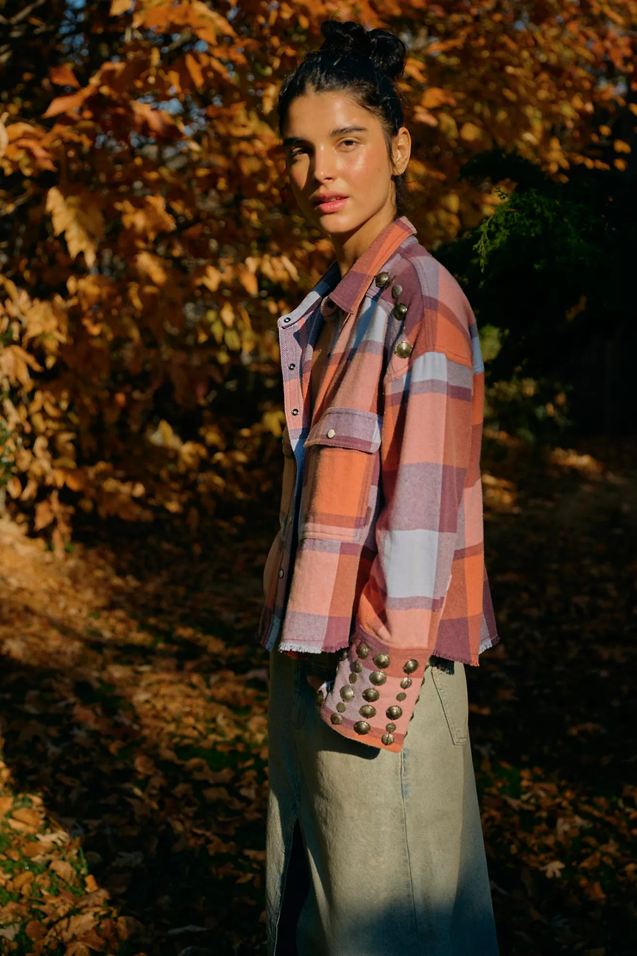 Austin Plaid Buttondown | Free People (Global - UK&FR Excluded)