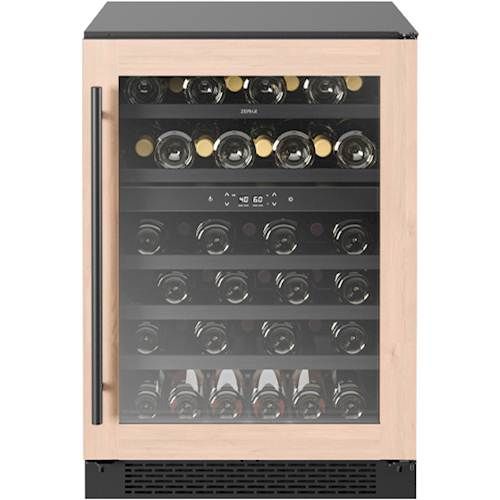 Zephyr Presrv 24 in. 45-Bottle Dual Zone Panel-Ready Wine Cooler Custom Panel Ready PRW24C02BPG -... | Best Buy U.S.