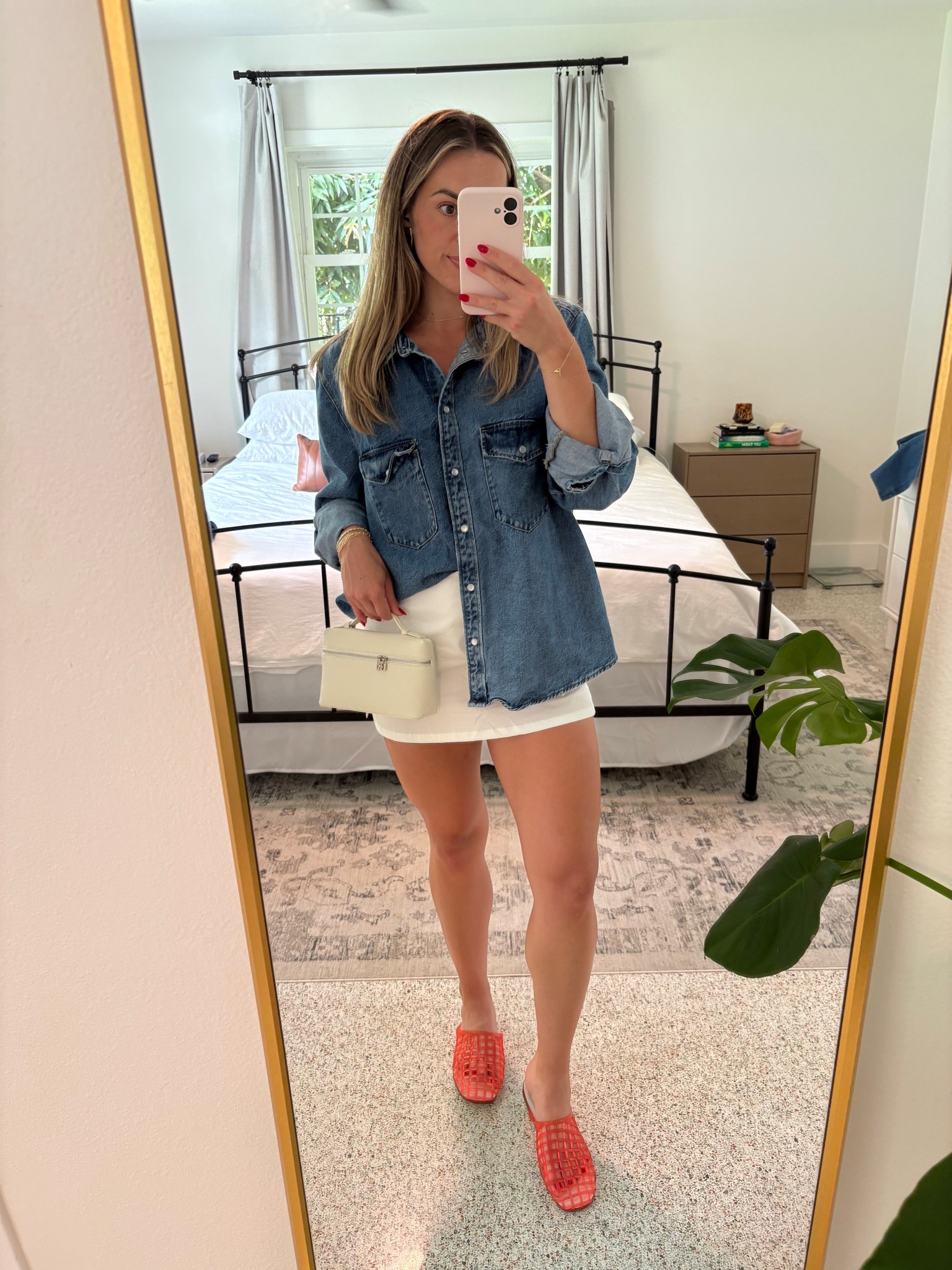 what to wear: 4th of July 

Medium in skirt, old H&M top sized up to XL linked similar 
Lizaflats, summer outfits 

#LTKSaleAlert #LTKSeasonal #LTKFindsUnder50