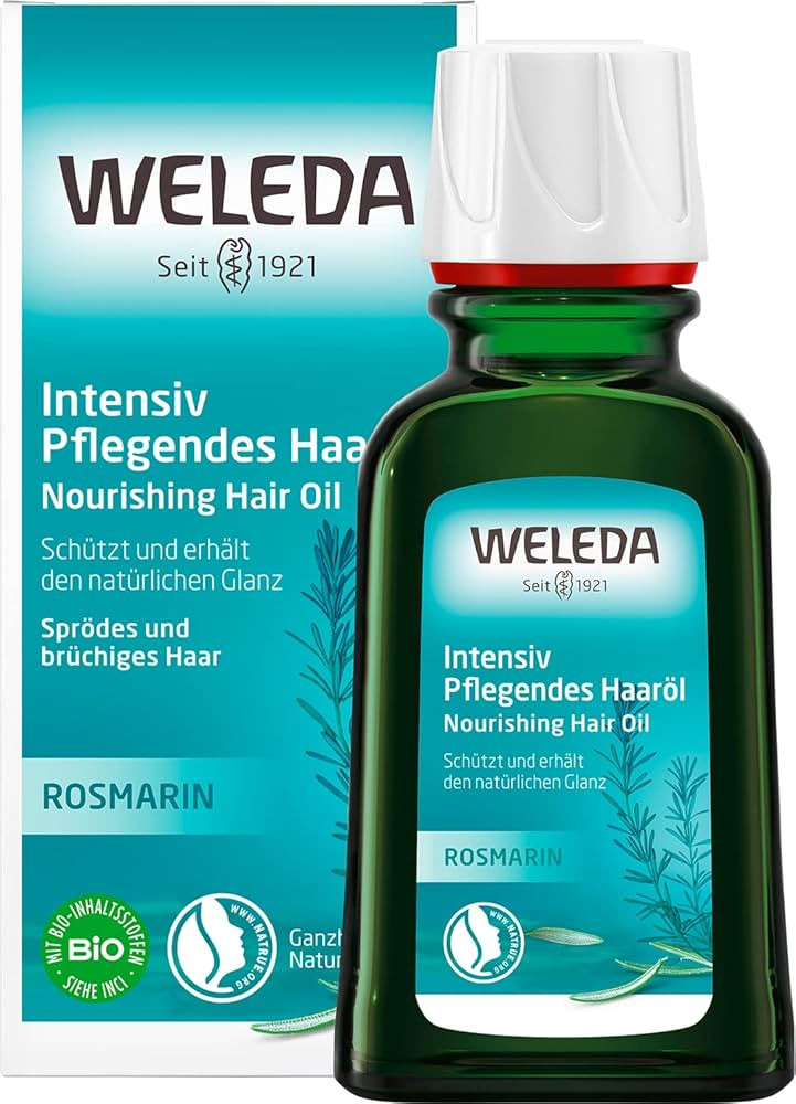 WELEDA Bio Rosmarin Haaröl - Naturkosmetik Intensivpflege Haarkur mit Rosmarinöl fördert das n... | Amazon (DE)