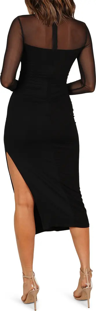 Farrow Long Sleeve Midi Dress | Nordstrom