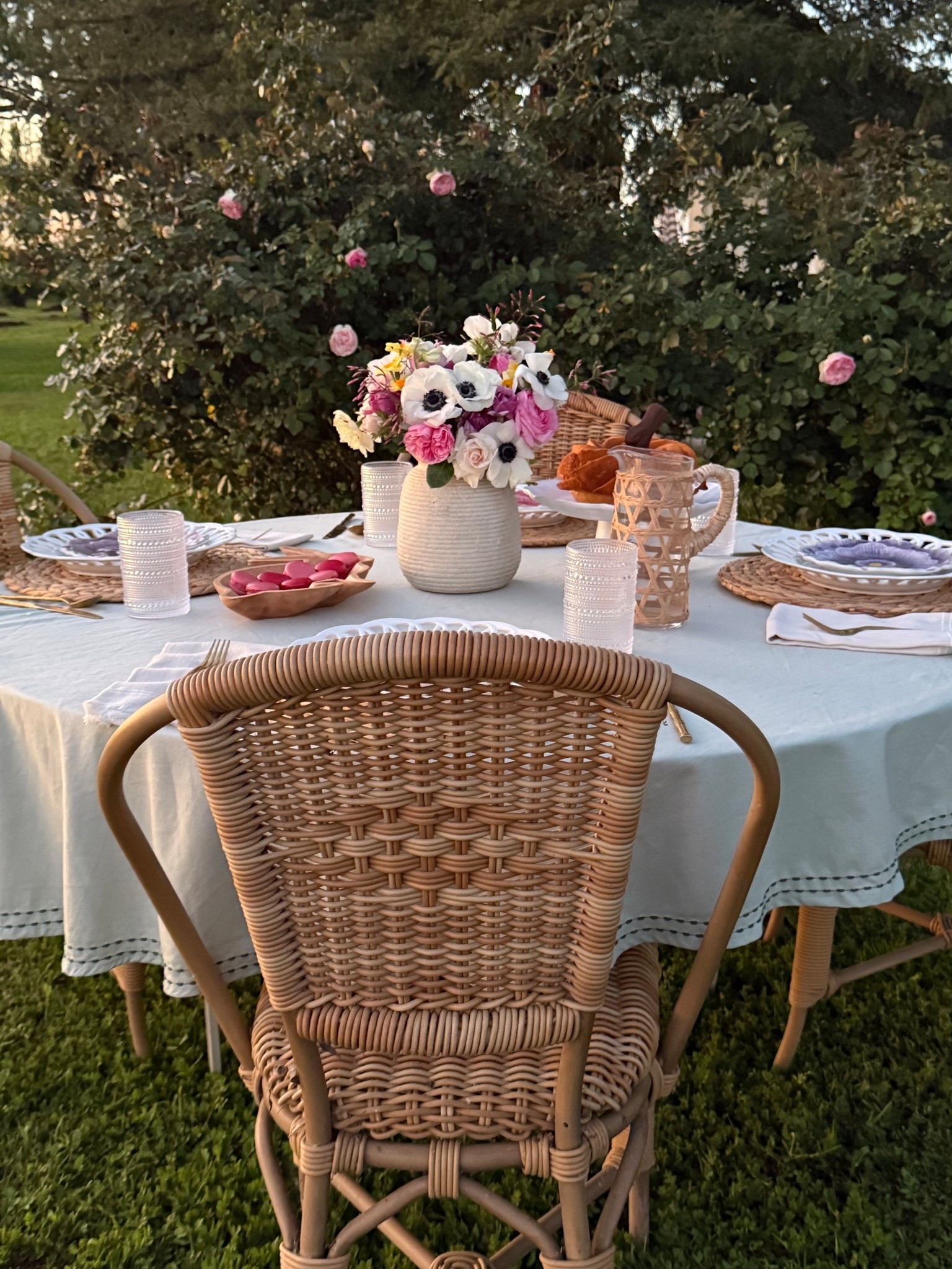 Love this Easter tablescape idea that is perfect for Mother’s Day too! @Wayfair has everything you need to host family and friends including gorgeous furniture, bakeware, cookware, kitchen gadgets, table linens, gorgeous plates like these beautiful floral plates, glassware and more! 💗 #ad #wayfair #wayfairpartner #outdoor #wishyouwerehere 

#LTKfoodie #LTKSaleAlert #LTKHome