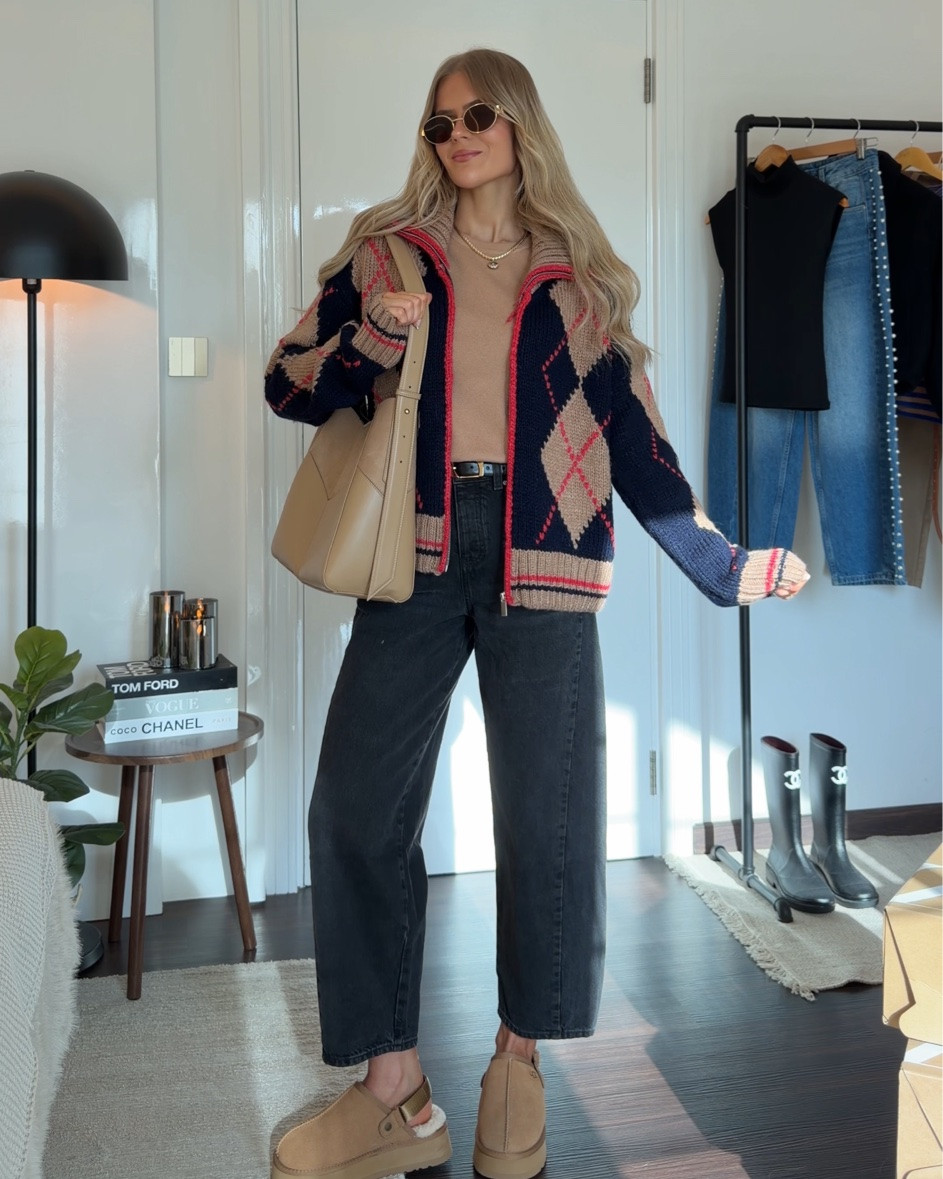 ZARA AUTUMN HAUL OUTFIT 2🧸🍂 
➡️ my sizes (I am 1,70m tall):
- Black Jeans: size EU 34
- Knit shirt: size M
- Chunky knit cardigan: size M