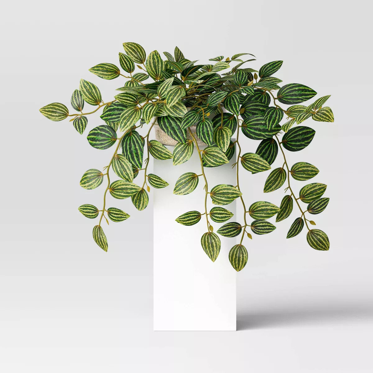 Artificial Trailing Zebra Plant Dark Green - Threshold™ | Target