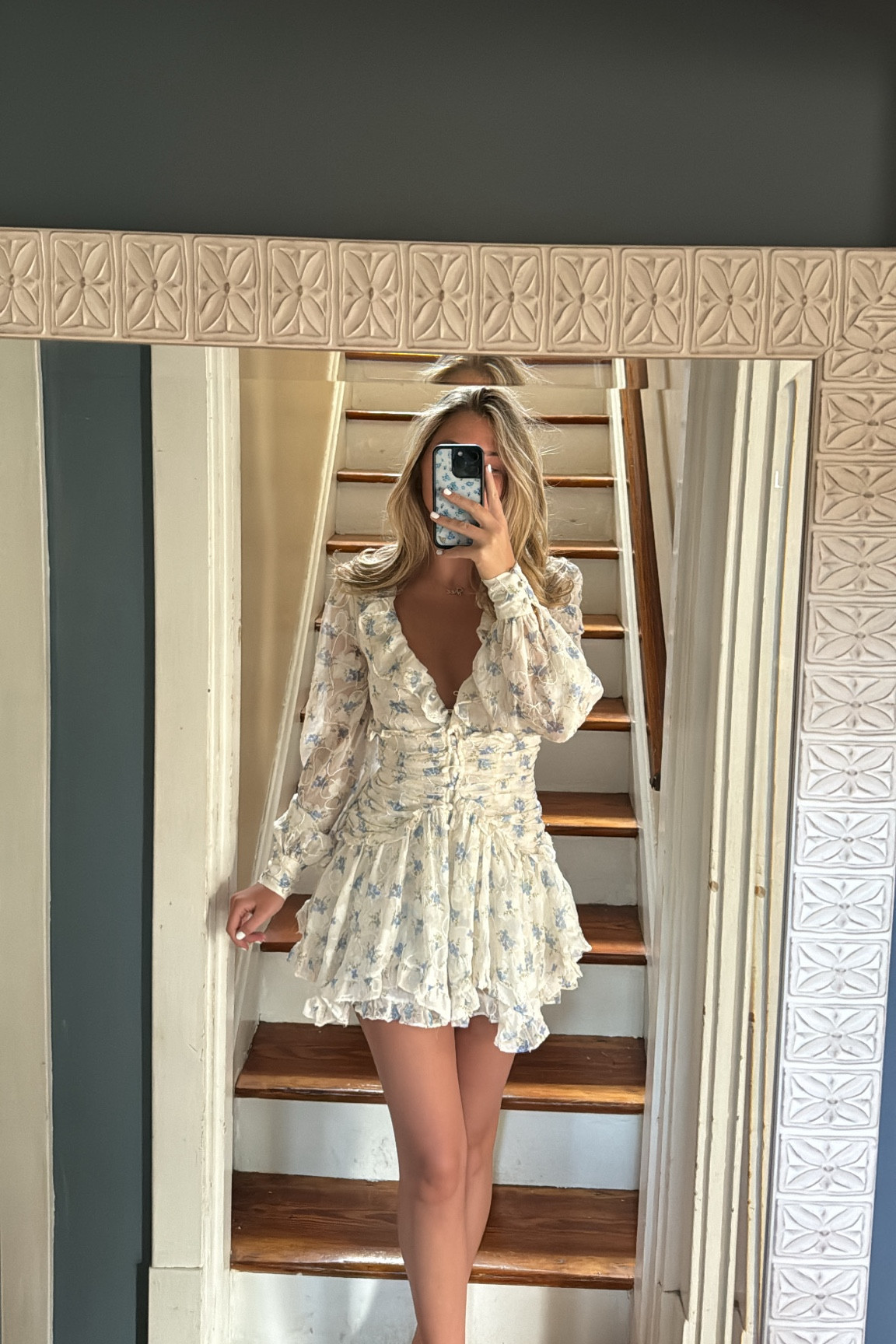 The prettiest mini dress for spring🫐🩵

#LTKSeasonal #LTKstyletip #LTKsalealert