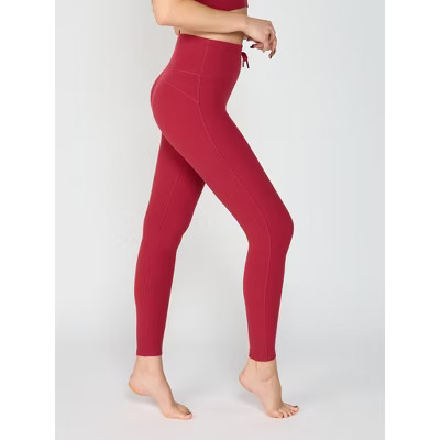 X by Gottex Drawstring Leggings L in Winterberry | Target