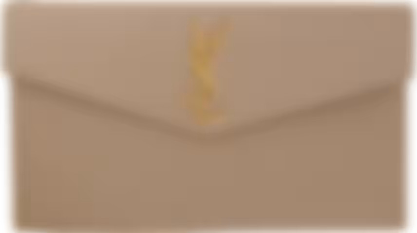 Beige Uptown Envelope Pouch | SSENSE