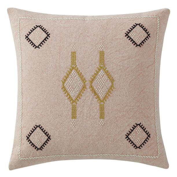 Better Homes & Gardens, Cactus Decorative Pillow, Square, 20" x 20", Rose Blush, 1 Piece - Walmar... | Walmart (US)