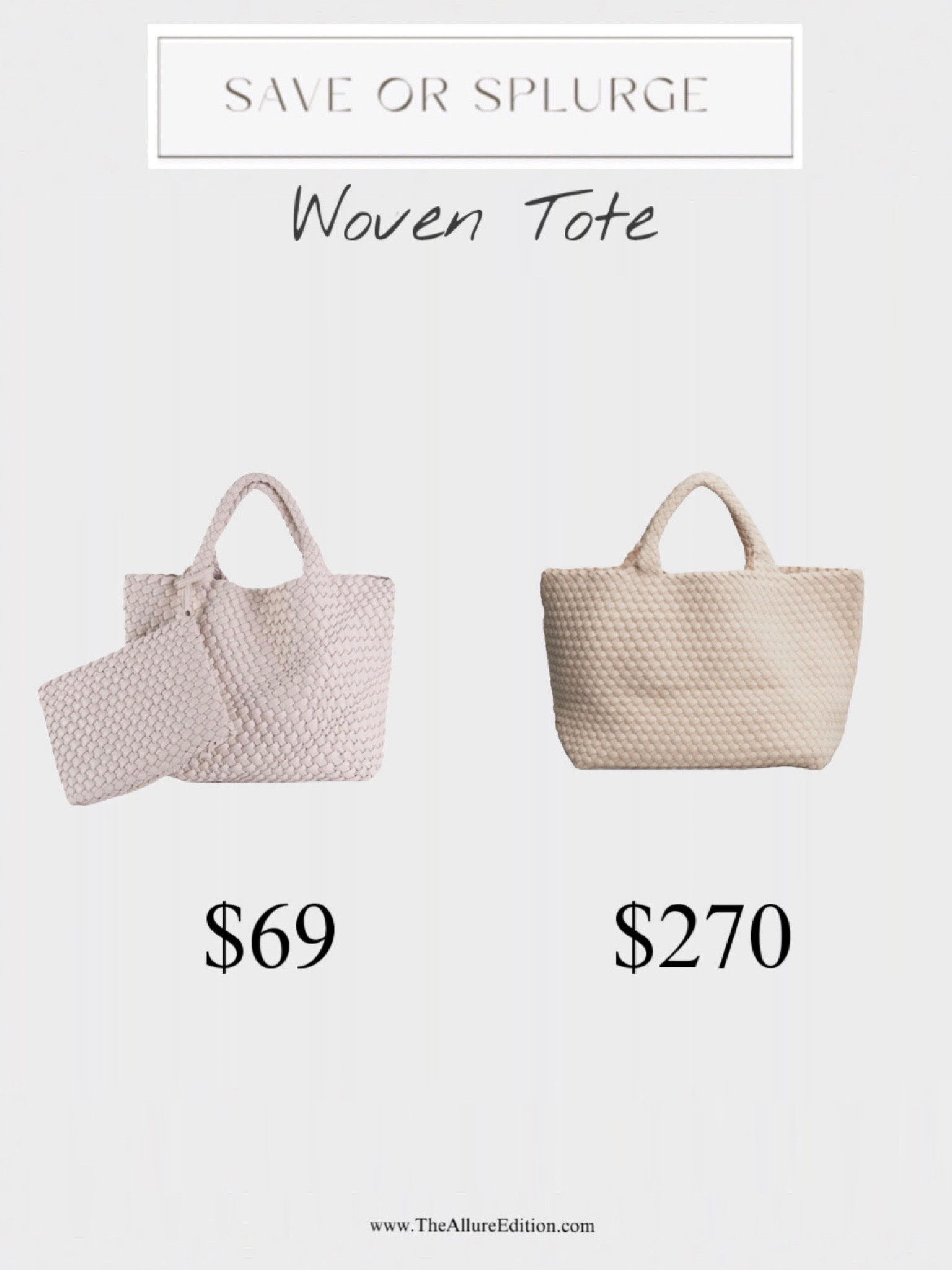 KALIDI Woven Tote Bag, Women Macaron Soft Leather Weave Handbag Purse Wrist Bag Large Capacity Work Shopping Travel Daily