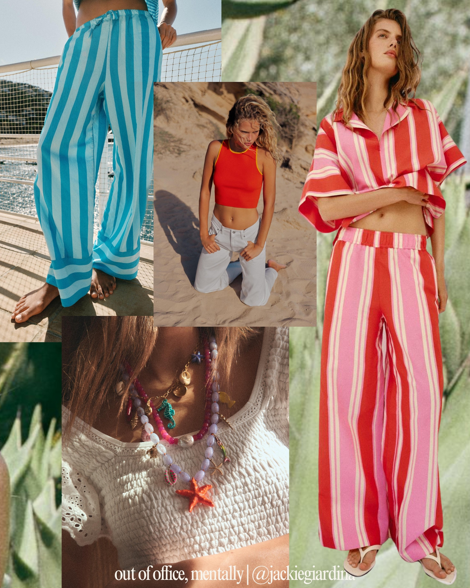 In my late 30s, things I'm telling my friends to buy. Give me the colorful jewelry, the beaded bags, the striped pants, and the outfits that make getting dressed feel fun again. summer outfits, summer dresses, vacation outfits beach, travel outfits 

 #LTKootd #LTKSwim #LTKTravel