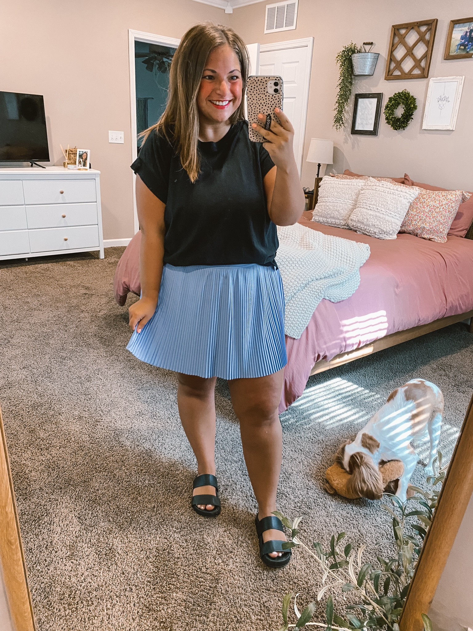 ON SALE

The cutest, comfiest, flowiest Old Navy skort looks darling paired with my fav classic Target muscle tee & rubber sandals from Amazon. An effortless summer outfit!

sandals: fit true to size // wearing a 5
skort: fits true to size // wearing a large
muscle tee: fits true to size // wearing a large

#LTKFindsUnder50 #LTKStyleTip #LTKSaleAlert
