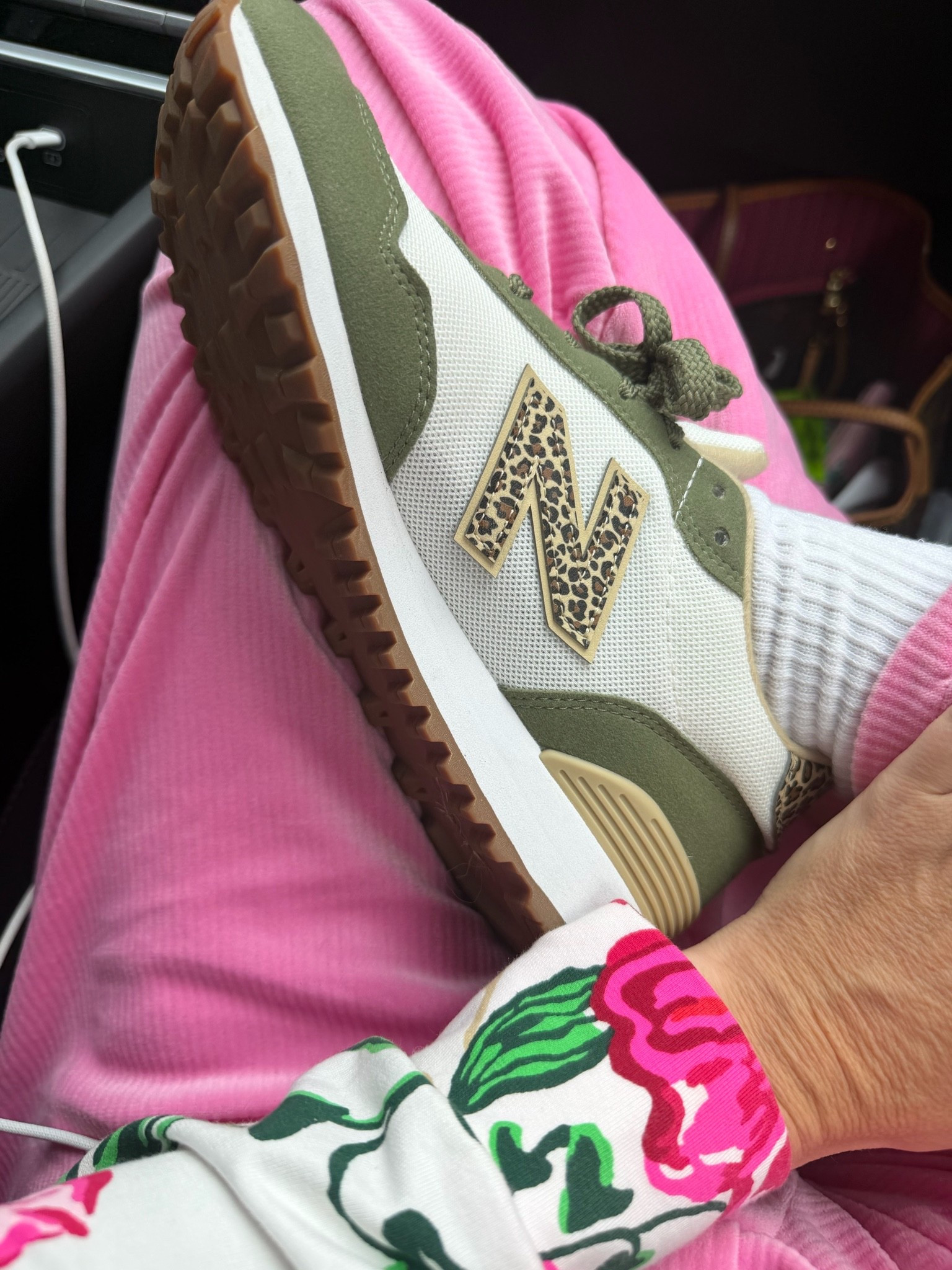 Title: Comfy Travel Outfit ✈️ Pink Velour & Leopard Sneakers
Airport style but make it cute! 💗✈️ These pink velour lounge pants are giving comfy travel day perfection, paired with olive green New Balance sneakers featuring the cutest leopard print details. The perfect combination of cozy, casual, and a little sporty style for flights, road trips, errands, or everyday wear!
Shop my pink lounge pants and leopard detail New Balance sneakers here! 🛍️
Airport outfit inspiration, comfortable travel outfits for women, pink velour sweatpants, Walmart travel essentials, New Balance 515 sneakers, leopard print sneakers, casual athleisure outfits, cute airport outfits, comfortable road trip outfit, pink lounge set, elevated casual style, everyday sneakers, travel day outfit ideas. 💕

#LTKOver40 #LTKSeasonal
