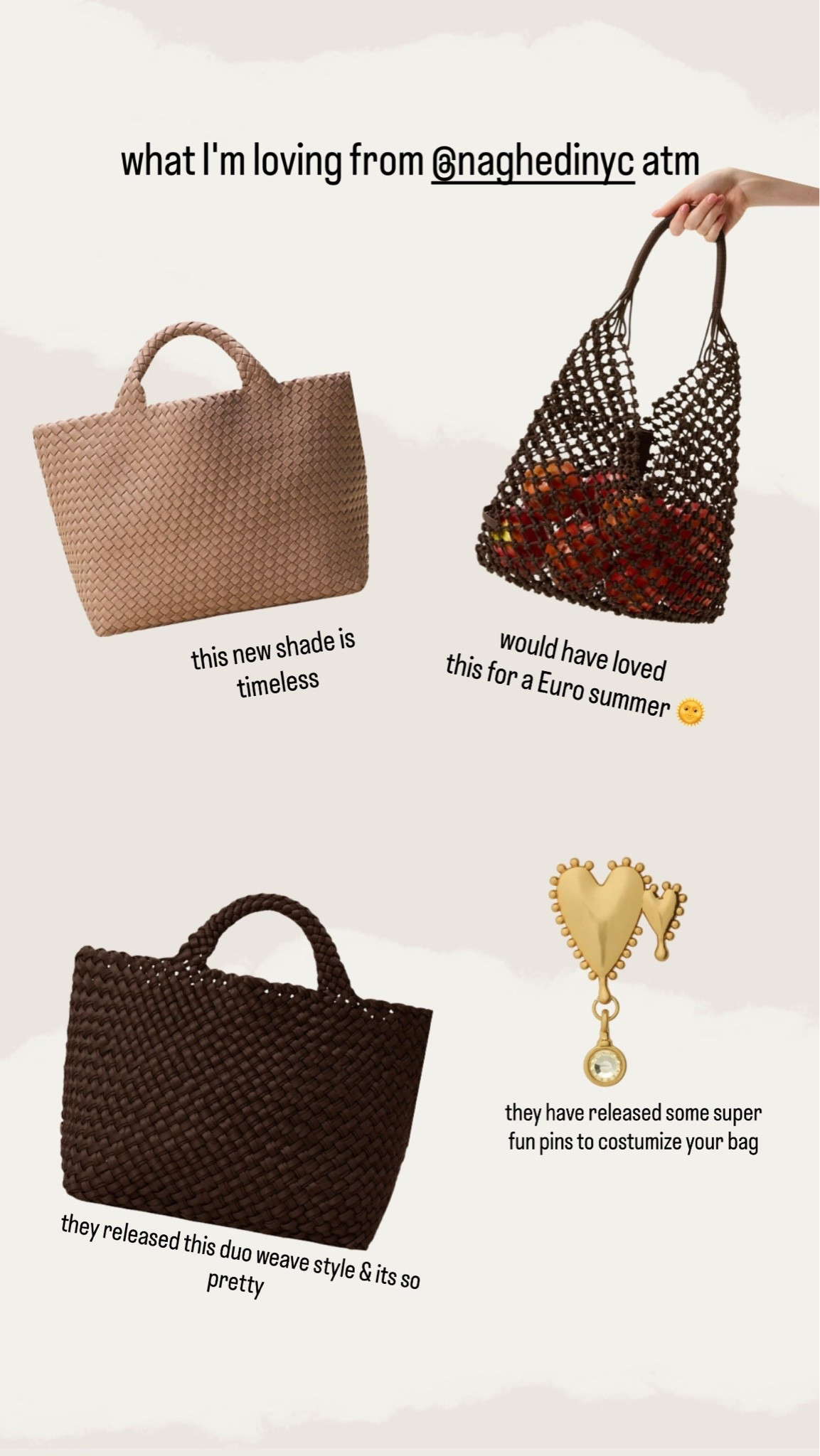 what's new at Naghedi 👜

#LTKSeasonal #LTKTravel