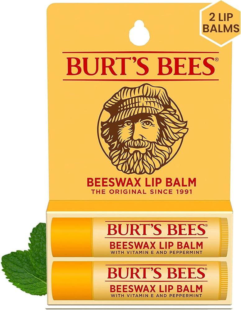 Burt's Bees Lip Balm Mothers Day Gifts for Mom - Original Beeswax, Lip Moisturizer With Responsib... | Amazon (US)