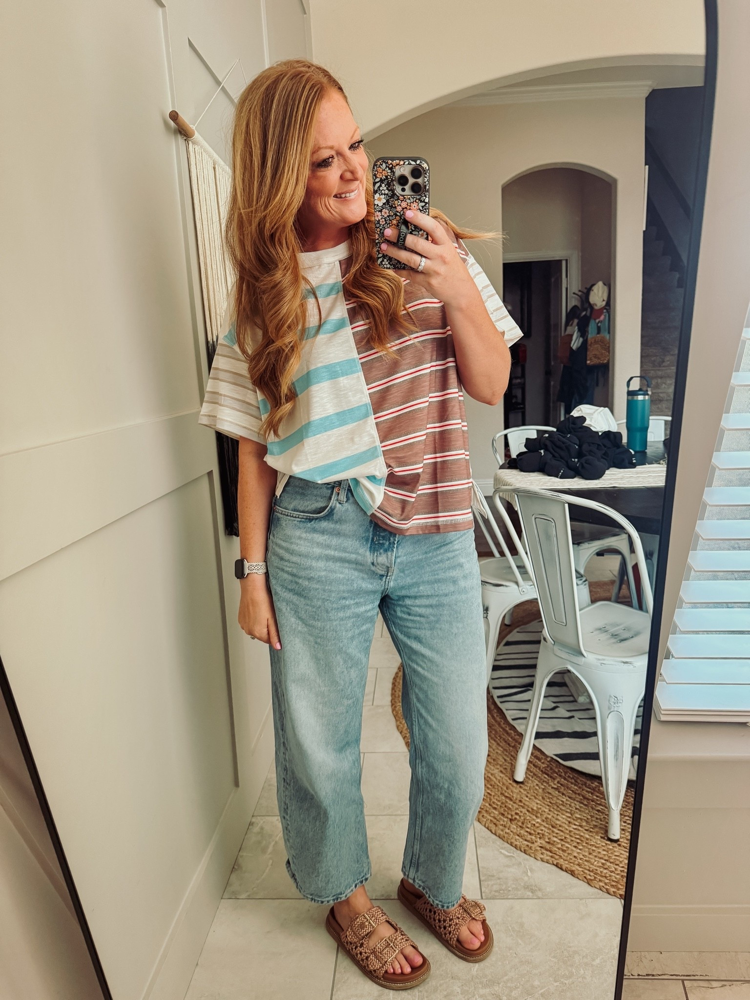 Cute little Amazon striped tee!
