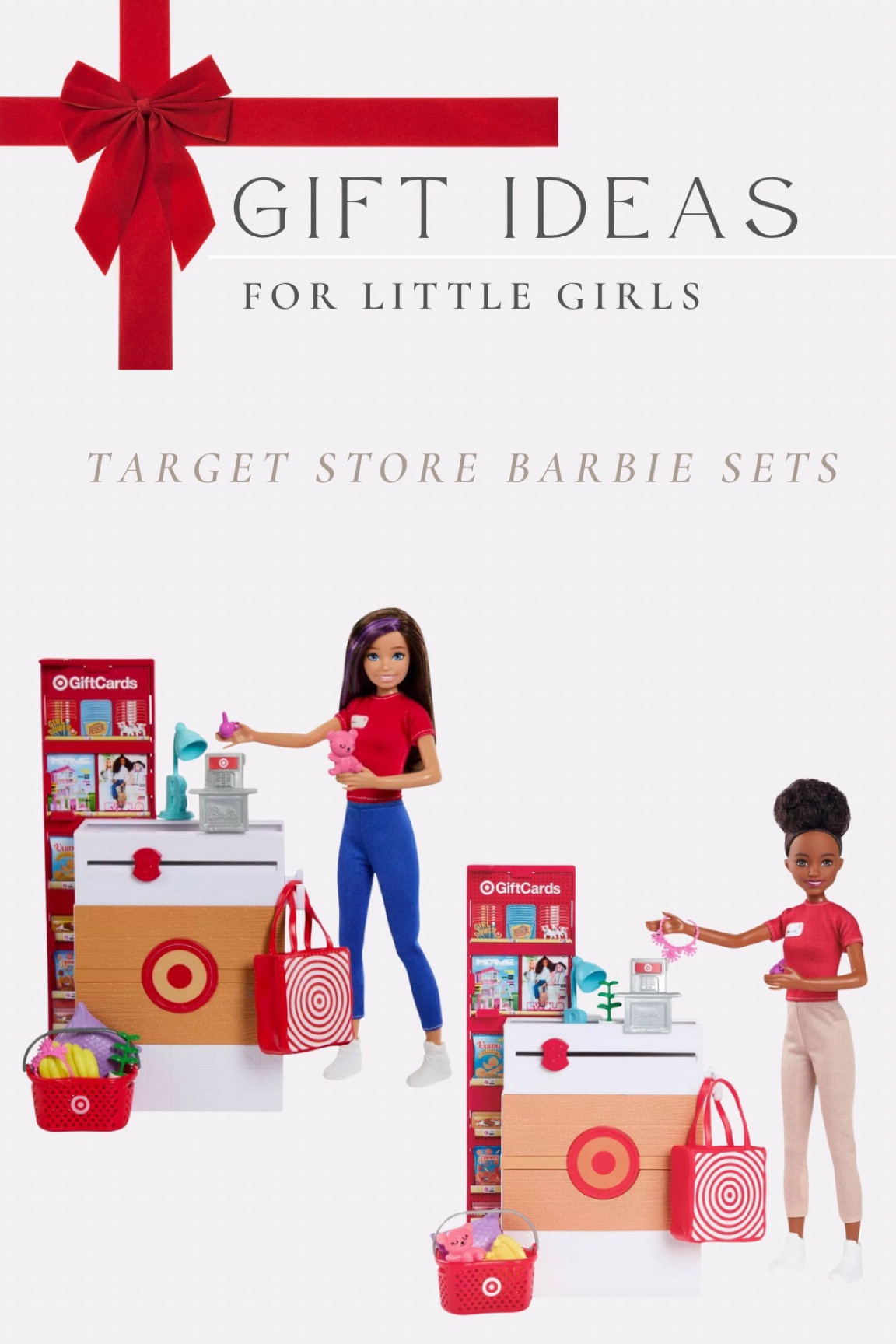 🎯✨ SALE ALERT! The perfect gift for little Barbie lovers! These adorable Target-themed Barbie sets bring fun and imagination to playtime. Whether they’re shopping or working the register, these sets are sure to spark creativity. Shop now on my LTK! 💕 #BarbieDreams #LTKGifts #TargetLovers #HolidayGiftGuide #LittleGirlGifts #BarbieSets #BarbieToys #GiftIdeasForGirls #LTKHoliday #ImaginativePlay #TargetBarbie #HolidayGiftsForKids #CreativePlay #BarbieLovers #GirlsGiftGuide #HolidayShoppingMadeEasy #LTKGiftGuide #DollPlaytime #KidsHolidayToys

#LTKGiftGuide #LTKHoliday #LTKSaleAlert
