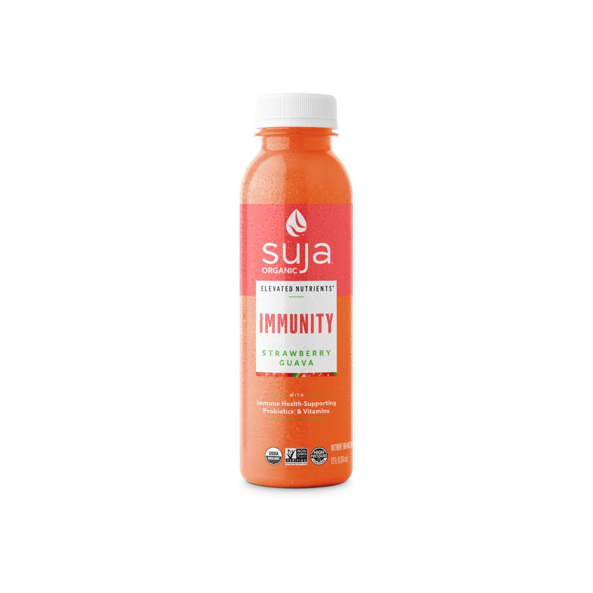 Suja Organic Elevated Nutrients Immunity Strawberry Guava - 12 fl oz | Target