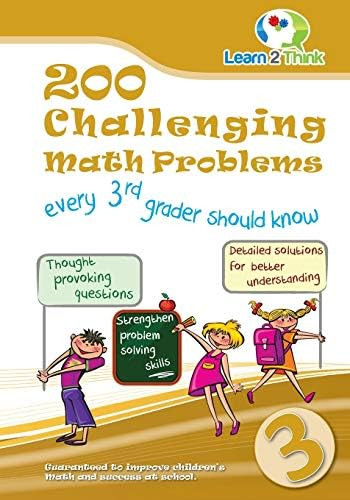 200 Challenging Math Problems every 3rd grader should know | Amazon (US)