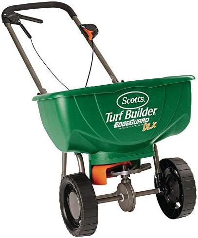 Scotts 76232 Turf Builder EdgeGuard DLX Broadcast Spreader, Single Pack | Amazon (US)