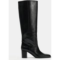 Zara - Block Heeled Boots - Black - 6 - Woman | Zara US