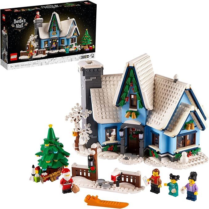 LEGO Santa’s Visit 10293 Building Kit; A Festive Build for Adults and Families, with a Christma... | Amazon (US)