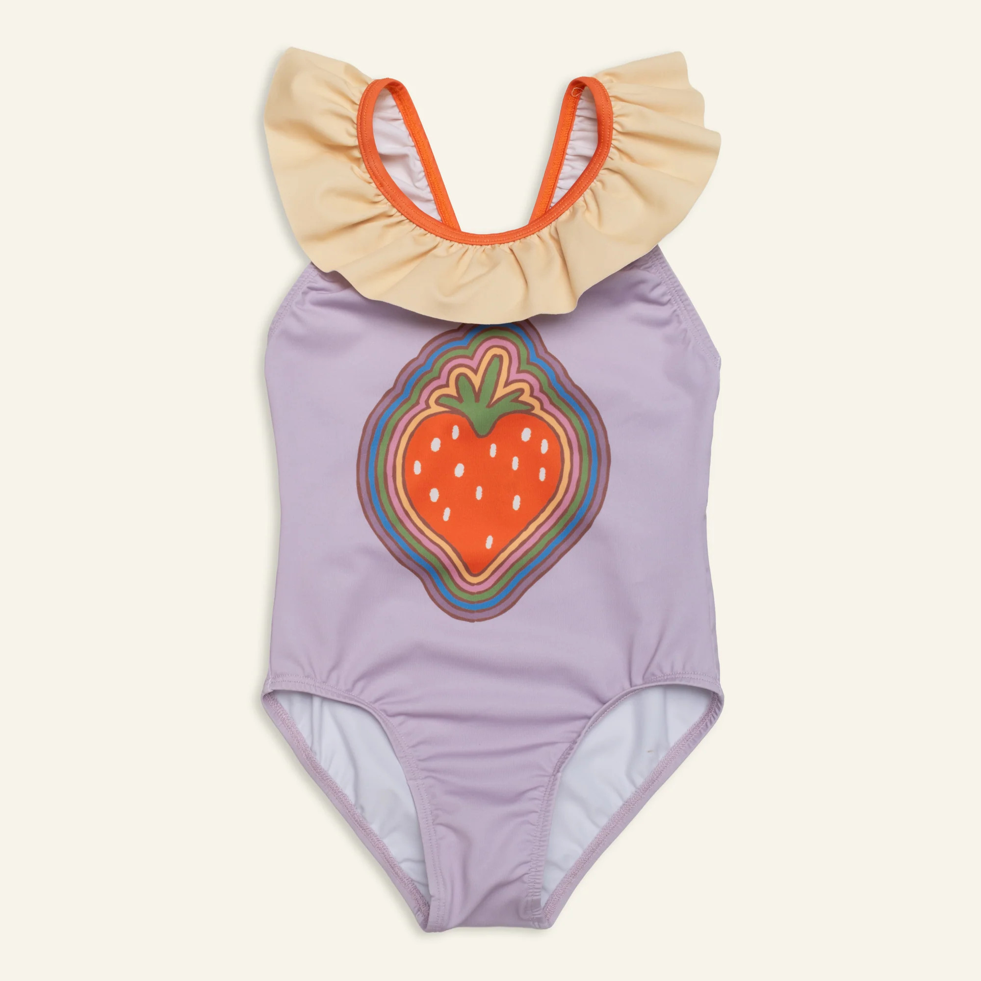 Strawberry Ruffle One Piece | Mon Coeur