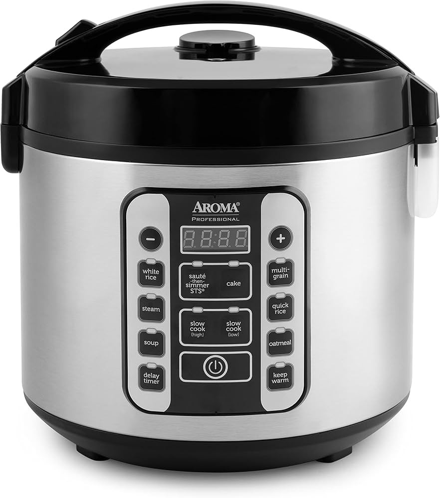 Aroma Housewares AROMA® Professional 20-Cup (Cooked) / 5Qt. Digital Rice Cooker, Steamer, and Sl... | Amazon (US)