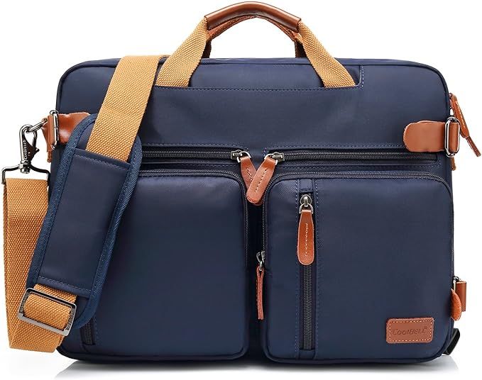 CoolBELL Convertible Backpack Messenger Bag Shoulder bag Laptop Case Handbag Business Briefcase M... | Amazon (US)
